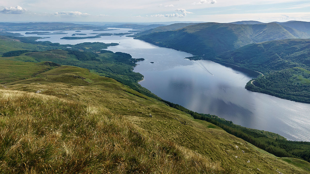 Loch Lomond in Scotland
